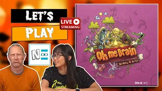 OH MY BRAIN - Live Board Game Playthrough & Review e157