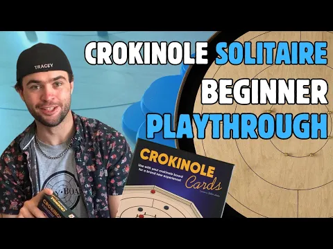 Crokinole Solitaire: Beginners Difficulty PLAYTHROUGH
