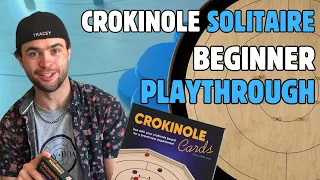 Crokinole Solitaire: Beginners Difficulty PLAYTHROUGH