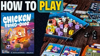 Chicken Fried Dice | How to Play | Learn to Play in 14 Minutes! | Roll & Write Dicey Board Game