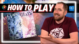 How to Play EVENGLOW (Plus Solo Rules) | Strategy meets Beauty | Board Game Tutorial