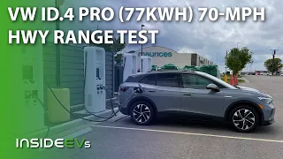 Volkswagen ID.4 Pro RWD Highway 70-MPH Range Test