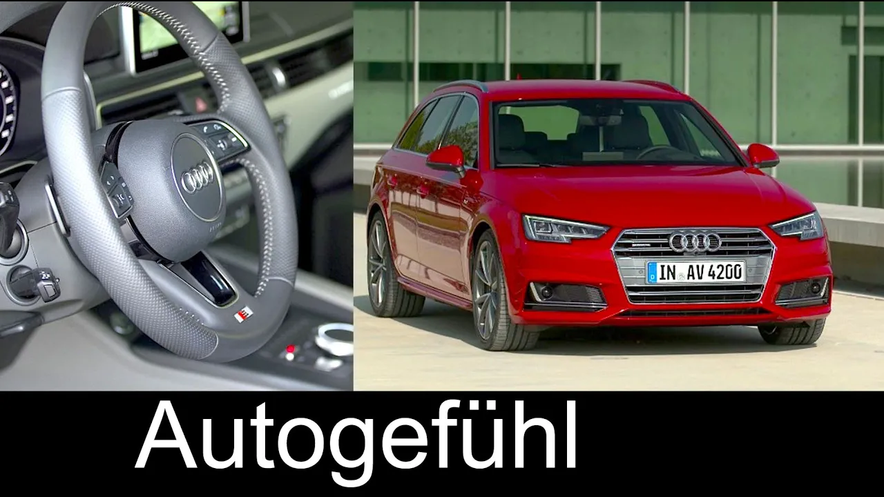 Audi A4 Avant/Kombi/Estate preview Exterior/Interior all-new neuer 2016