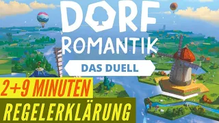 Dorfromantik Das Duell Anleitung Regeln - Brettspiel - Legespiel - 2 Spieler