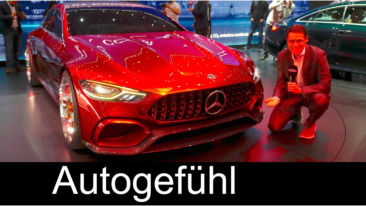 Mercedes-AMG GT Concept REVIEW 815 hp Hybrid attacking Porsche Panamera - Autogefühl