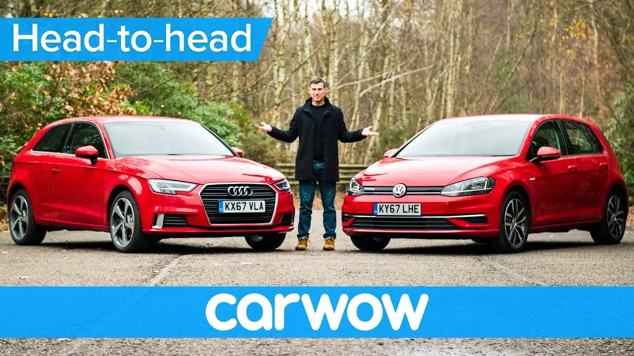 Audi A3 vs Volkswagen Golf 2018 review - which should you buy? | Head-to-Head