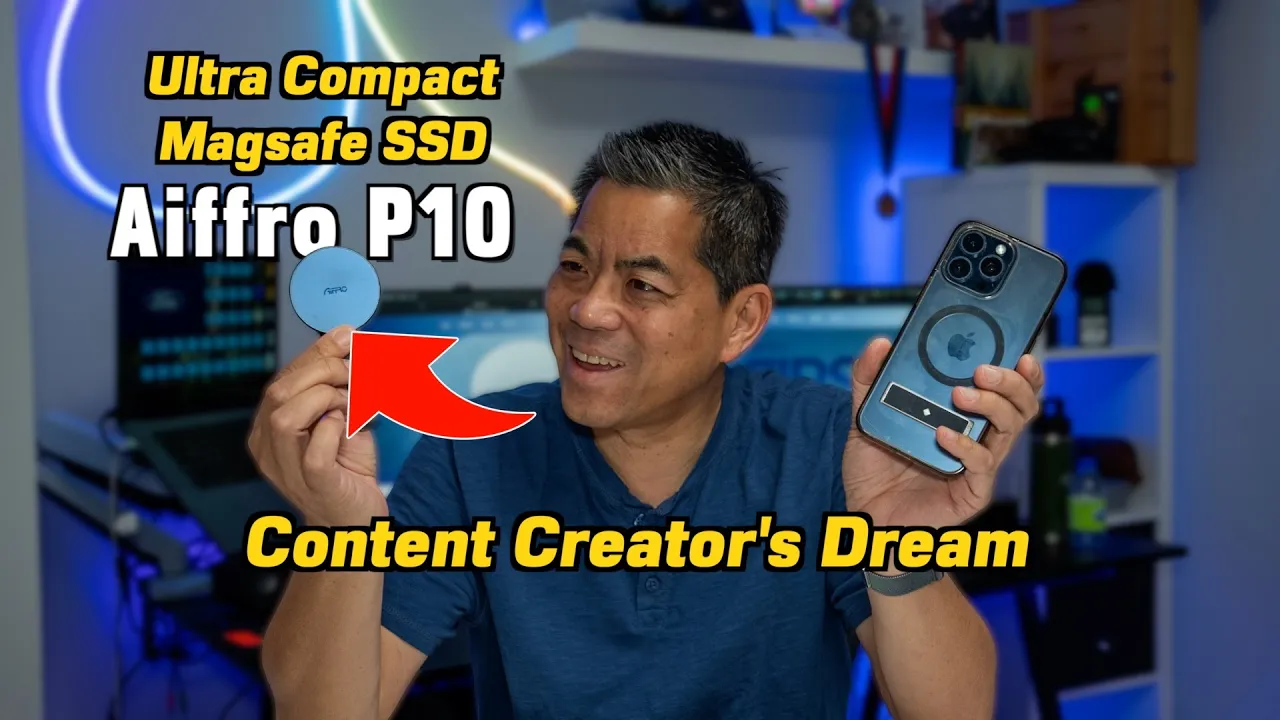 AIFFRO P10 Ultra-Slim SSD  – Perfect for Auto/Travel/Content Creators