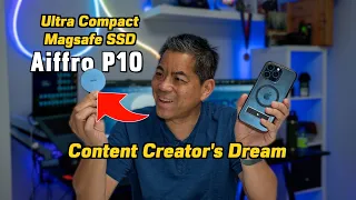 AIFFRO P10 Ultra-Slim SSD  – Perfect for Auto/Travel/Content Creators