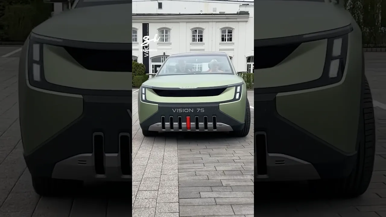 It's one of the most technologically advanced cars ever...😱🤖 #skoda #supercars #technology