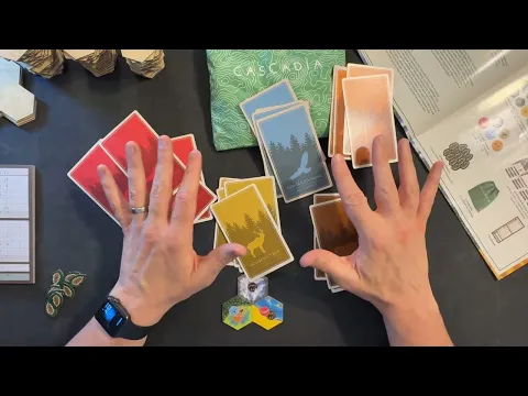 Cascadia How to Play and Solo Gameplay Session