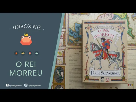 O REI MORREU | Unboxing