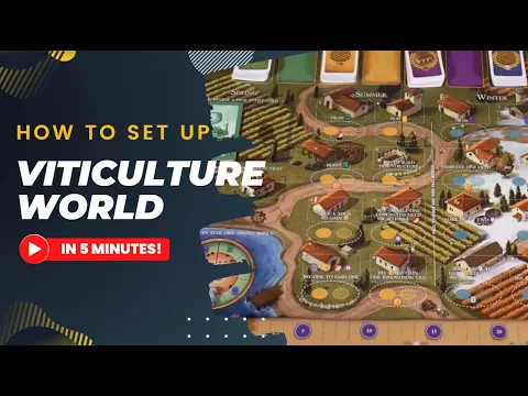 How to Setup Viticulture World from Essential Edition