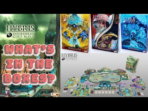Unboxing - Hybris: Disordered Cosmos [PRIMORDIAL PLEDGE [ALL-IN]] [KICKSTARTER]