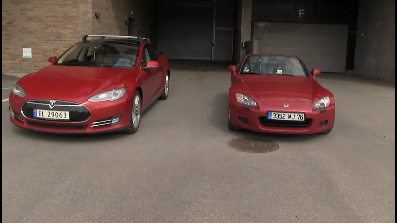 Race #3: Tesla Model S P85 vs Honda S2000