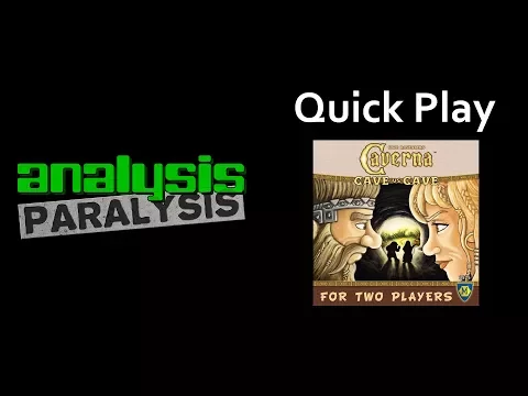 Analysis Paralysis - Quick Play of Caverna: Cave vs Cave