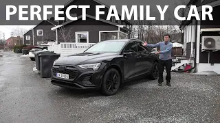 Audi Q8 e-tron 55 Sportback interior review