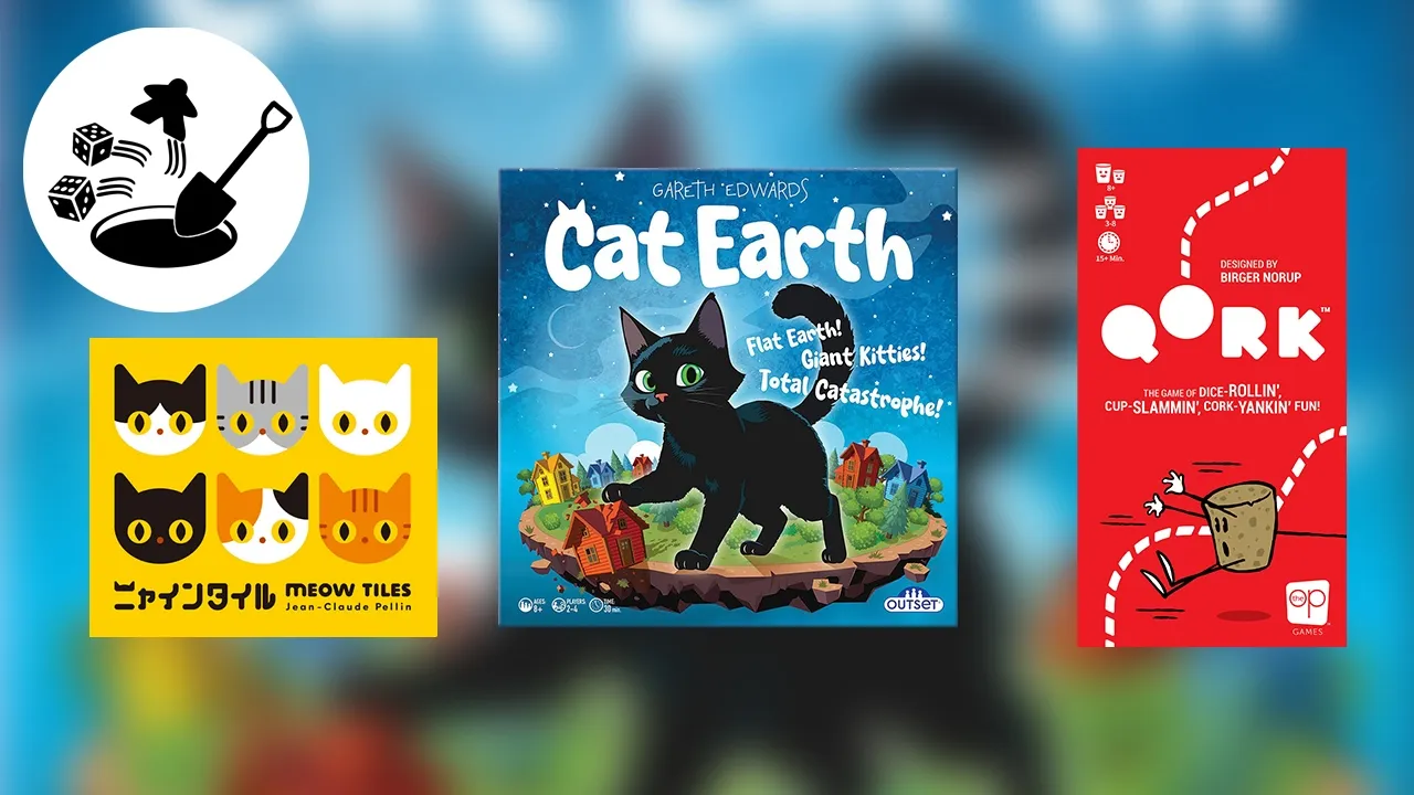 Rulebook直說｜Meow Tiles｜Cat Earth｜Qork｜教學｜開箱｜廣東話