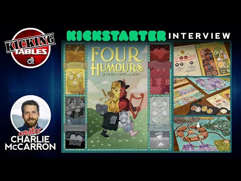 Four Humours Board Game Kickstarter Interview with Creator Charlie McCarron