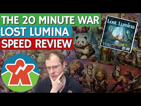 Lost Lumina - Board Game Review - The 20 Minute War