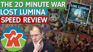 Lost Lumina - Board Game Review - The 20 Minute War
