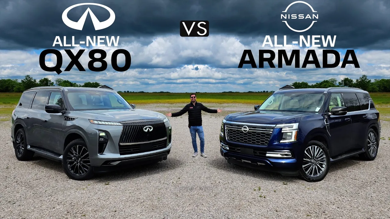 THE BETTER BUY?? -- 2025 Nissan Armada Platinum vs. 2025 Infiniti QX80: Comparison