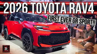 The 2026 Toyota RAV4 GR Sport Is An Enthusiast Friendly SUV With Plug-In Hybrid Power