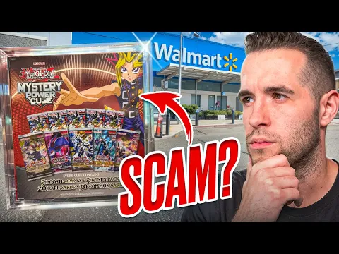 Opening Walmart's New SCAM Yugioh Product (MYSTERY CUBES)