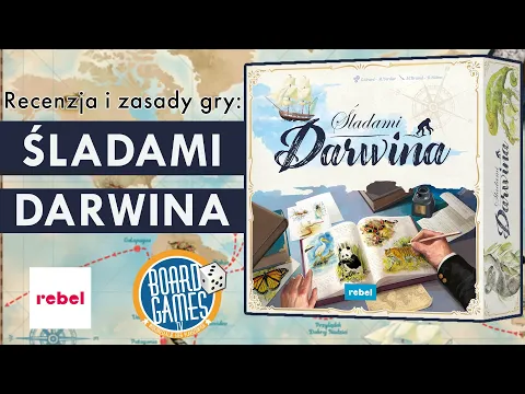ŚLADAMI DARWINA - Recenzja | Zasady | Gra Planszowa