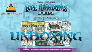 Unboxing Dice Kingdoms of Valeria Winter Expansion