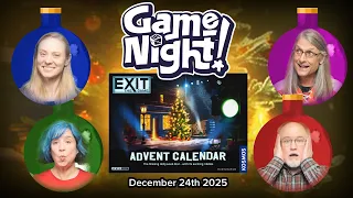 GameNight! 24 Days of Christmas Day 24 - Exit: The Game Advent Calendar - The Missing Hollywood Star