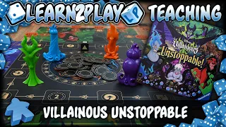 Learn to Play: Disney Villainous Unstoppable