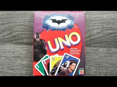 UNO Batman The Dark Knight Card Game