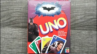 UNO Batman The Dark Knight Card Game