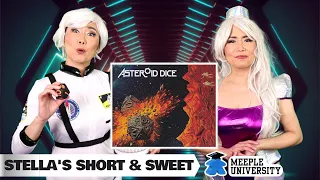 Asteroid Dice ☄️🎲 - Squishy rolling throwing dice, a party game!🎈🪩