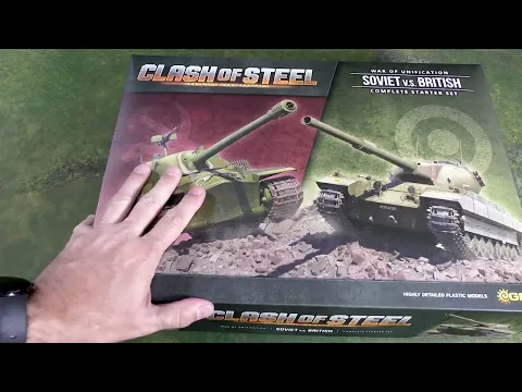 Clash of Steel: British versus Soviet Starter - Unbox and review