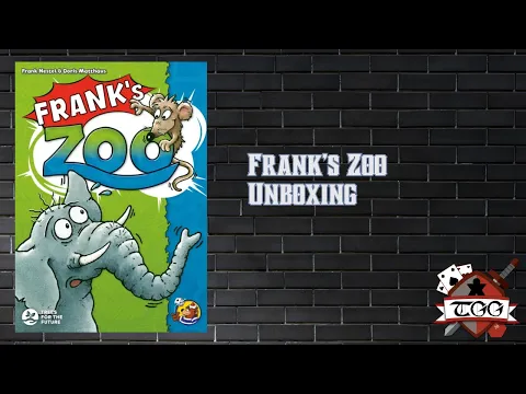Frank’s Zoo Board Game Unboxing | Classic Card Game of Animals & Strategy