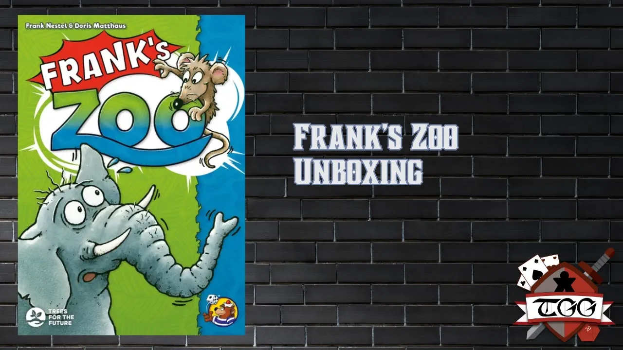 Frank’s Zoo Board Game Unboxing | Classic Card Game of Animals & Strategy