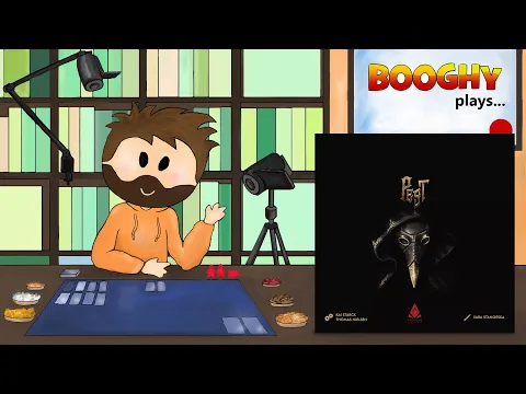 Booghy plays... Pest(3p, Rules, Playthrough, Review)