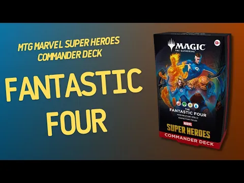 MTG Marvel Super Heroes Commander Deck Fantastic Four | Inside with João Ricardo Ep921