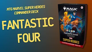 MTG Marvel Super Heroes Commander Deck Fantastic Four | Inside with João Ricardo Ep921