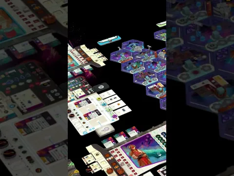 Voidfall - Space Euro Board Game quick Review #boardgaming #tabletopgaming #games