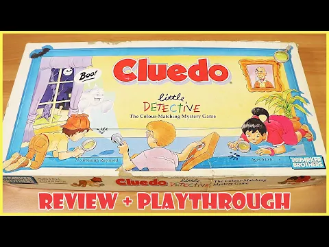 Cluedo Little Detective Board Game Review & Playthrough | Board Game Night