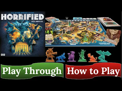 Horrified Greek Monsters: How to Play & Play Through
