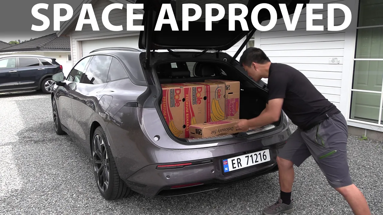 Zeekr 7GT Privelege AWD banana box test