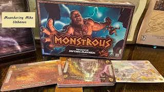 Unboxing Monstrous - A Game of Mythic Mayhem