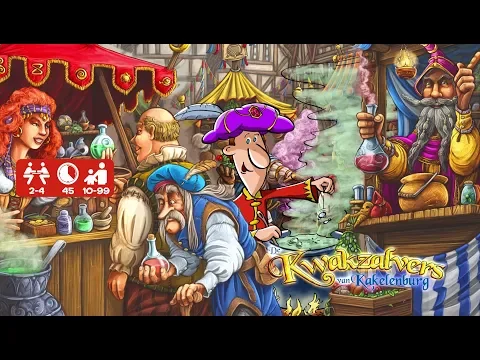 De Kwakzalvers van Kakelenburg Speluitleg - 999 Games