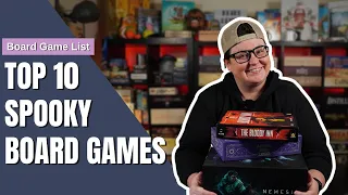 My Top 10 Spooky Board Games to Play this Month
