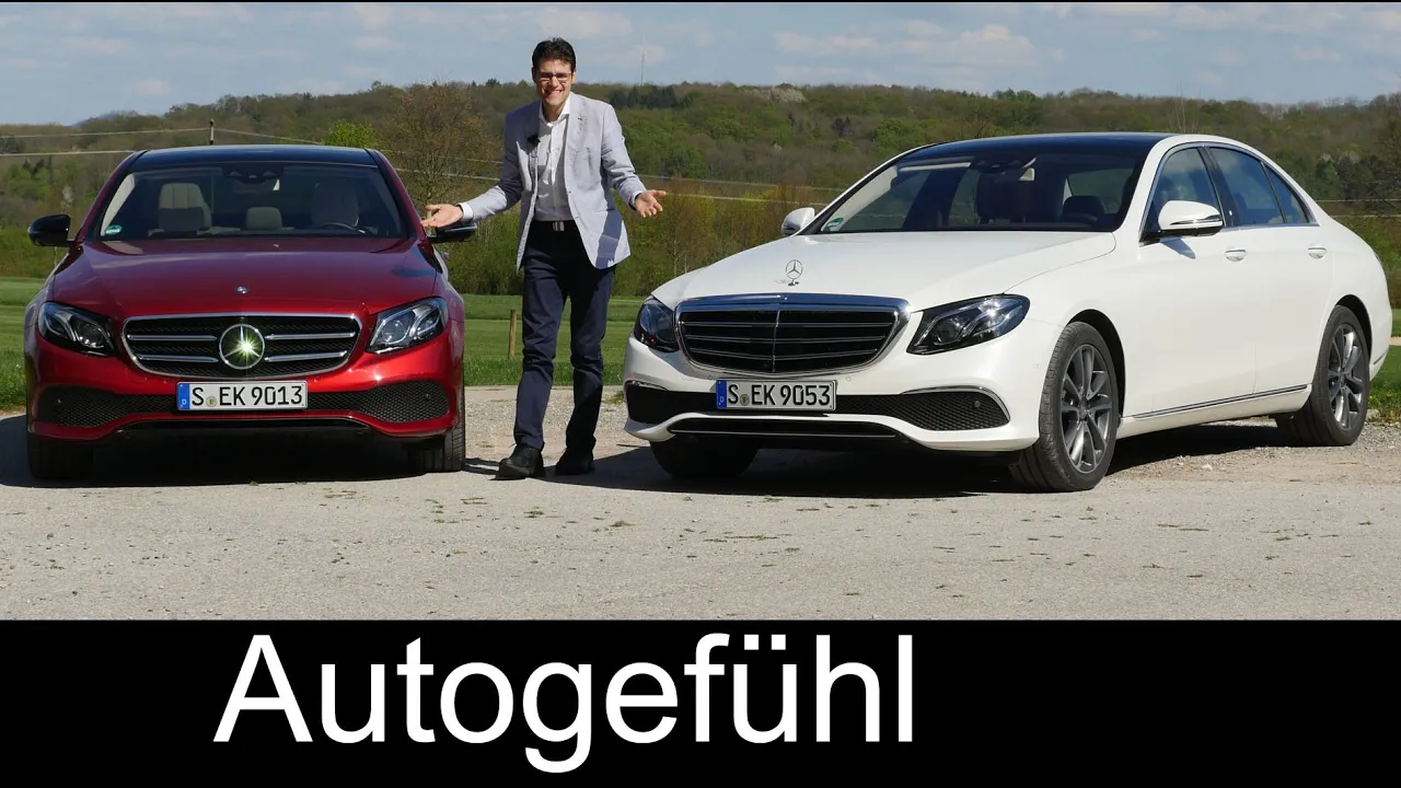 Mercedes E-Class W213 E-Klasse FULL REVIEW test driven all-new neu 2017/2018