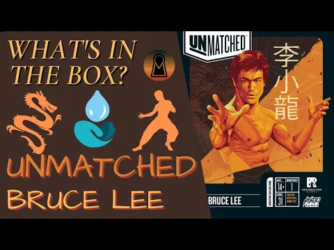 What's In The Box? Unmatched: Bruce Lee! Map and Key Gaming Unboxing!!!