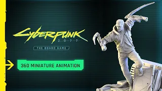 Cyberpunk 2077 - The Board game; V with Mantis Blades miniature